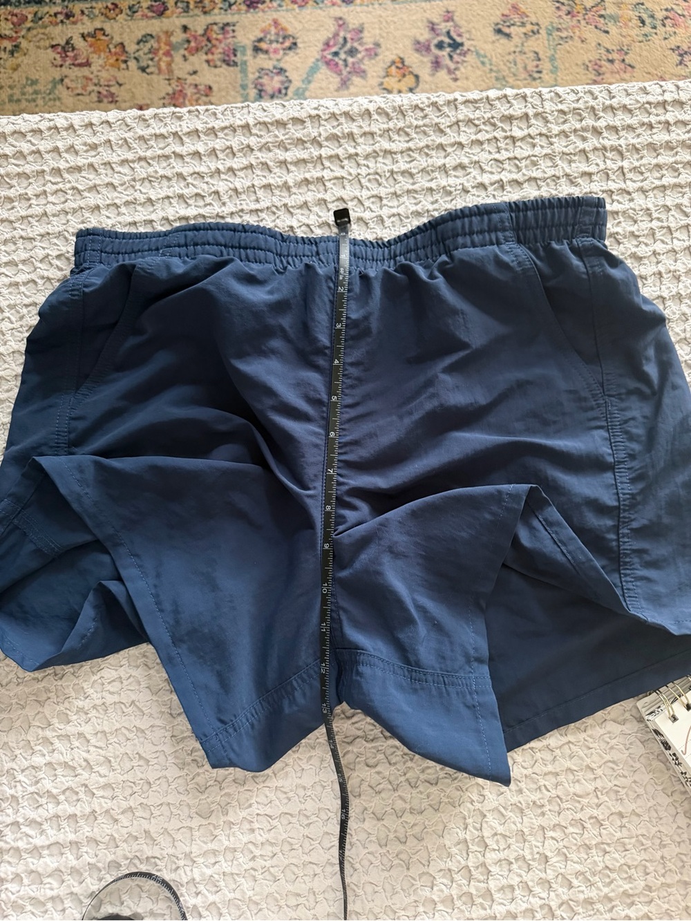 Patagonia Women’s Navy Lightweight Active Shorts Medium - Picture 10 of 10